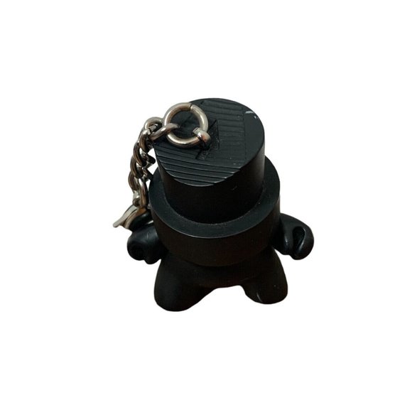 Black Fatcap Keychain Key Chain Kidrobot For Tote Bag TADO FATCAPS Replacement - Picture 1 of 7